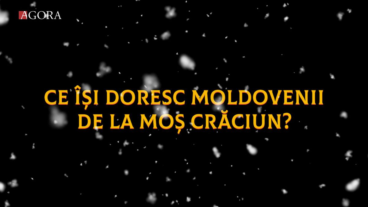 „Să dispară Ghimpu, bani, mașini și matagonkă”: Ce-și doresc moldovenii de la Moș Crăciun (VIDEO)