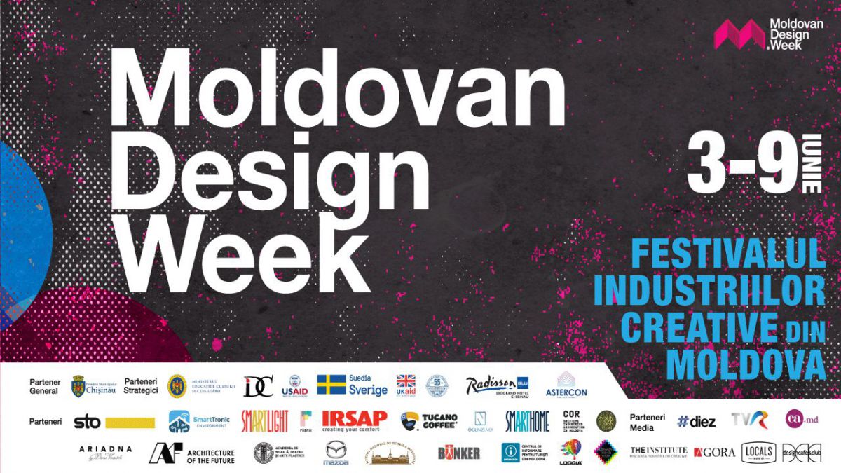 Festivalul industriilor creative revine! Descoperă programul Moldovan Design Week