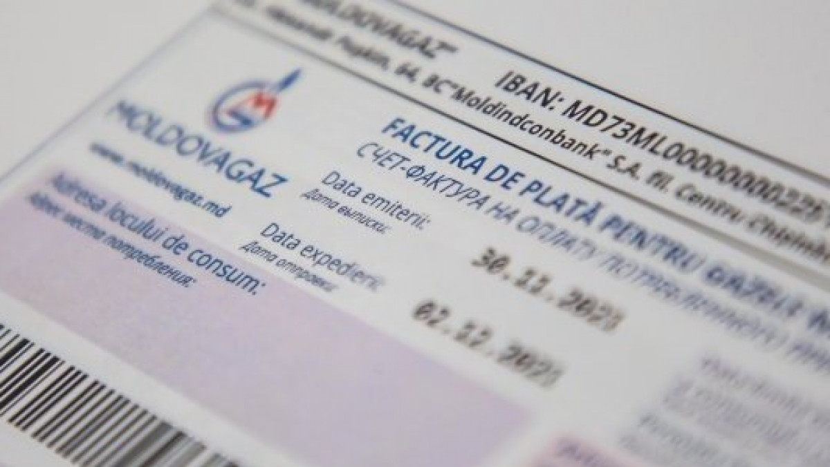 2.000 de cazuri cu devieri de la gradul de vulnerabilitate energetică în facturile de la gaz. Moldovagaz pasează responsabilitatea către Ministerul Muncii