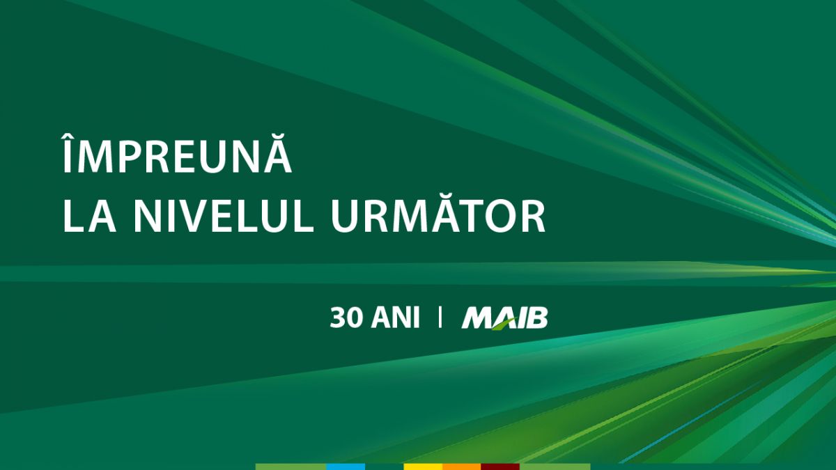 30 de ani de MAIB. Cea mai mare instituție financiară din țară trece la nivelul următor (VIDEO)