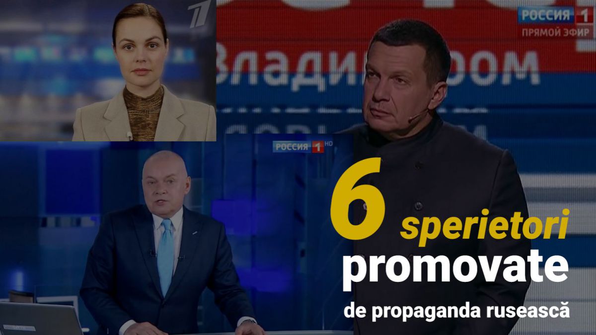 Șase sperietori utilizate de propaganda rusească pentru a influența cetățenii moldoveni (VIDEO)