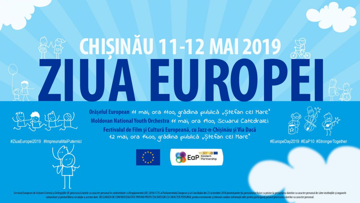 Ambasadorul UE la Chișinău: „Vă invit să celebrăm diversitatea și unitatea la o nouă zi a Europei în Republica Moldova”. VIDEO