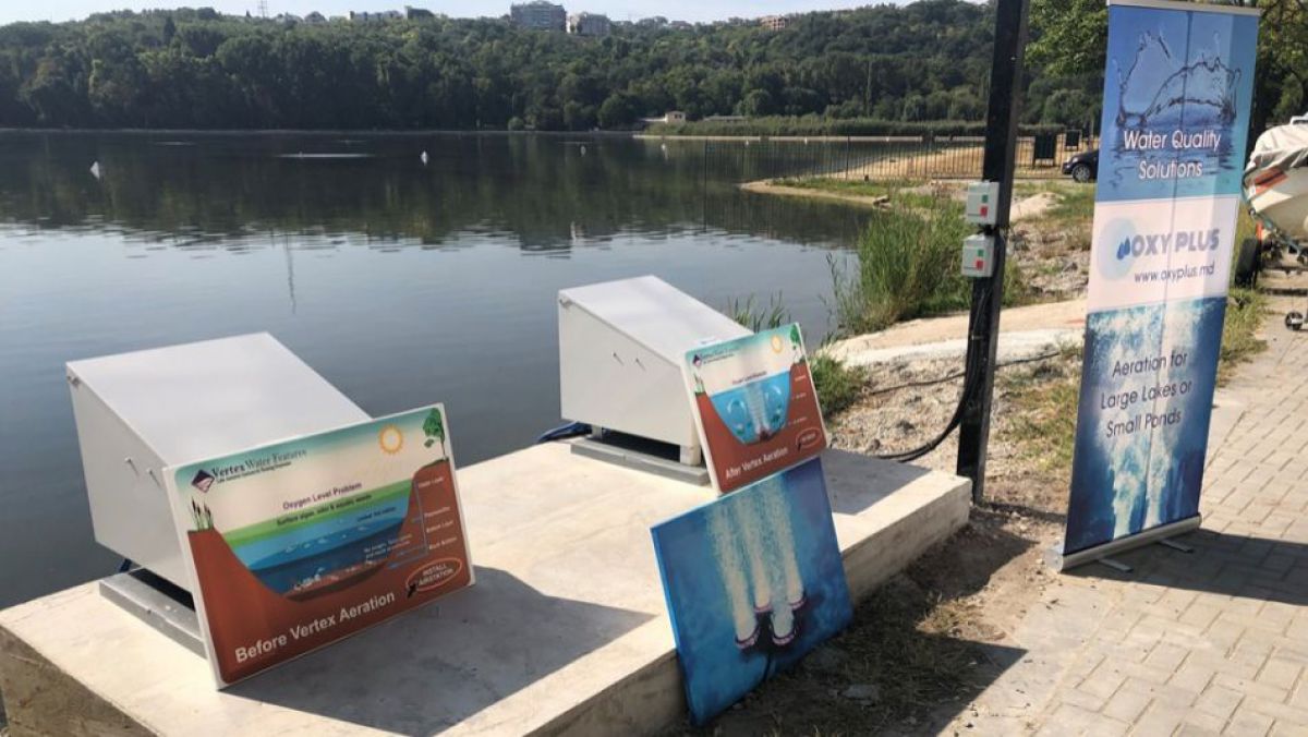 Autoritățile promit că apa din lacul de la Valea Morilor va fi mai curată. Au fost puse în funcțiune echipamente inovative de purificare