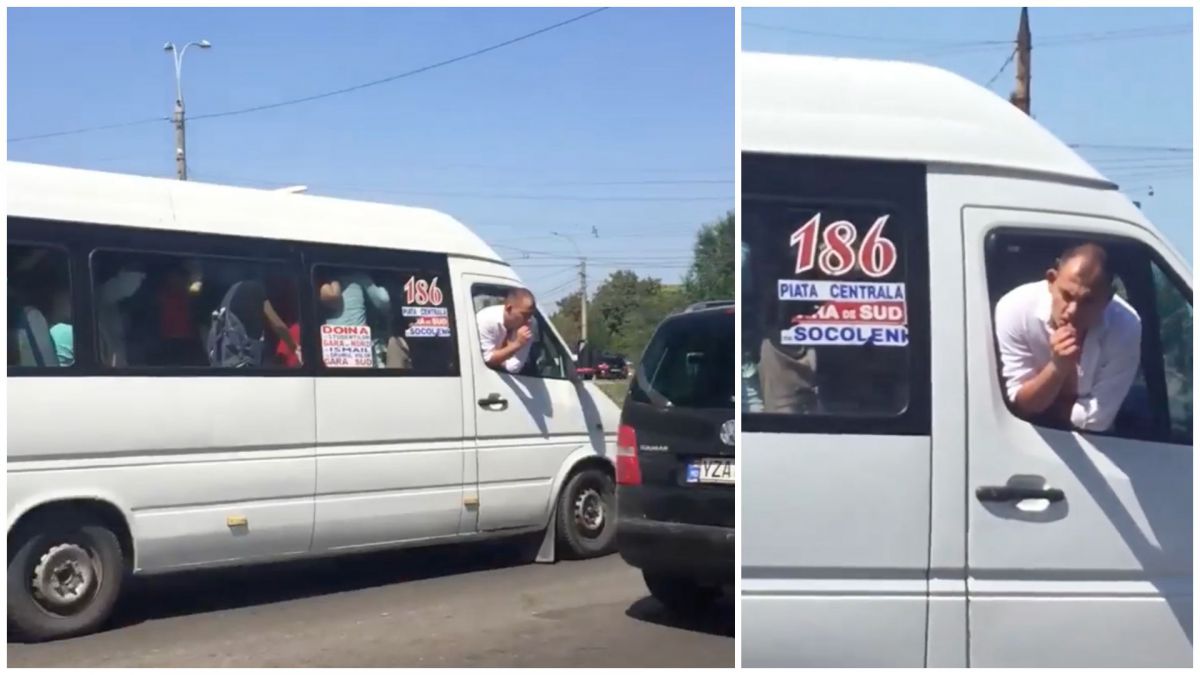 Cât de plin poate fi un microbuz? Pasagerii ajung să scoată capul peste fereastră (VIDEO)