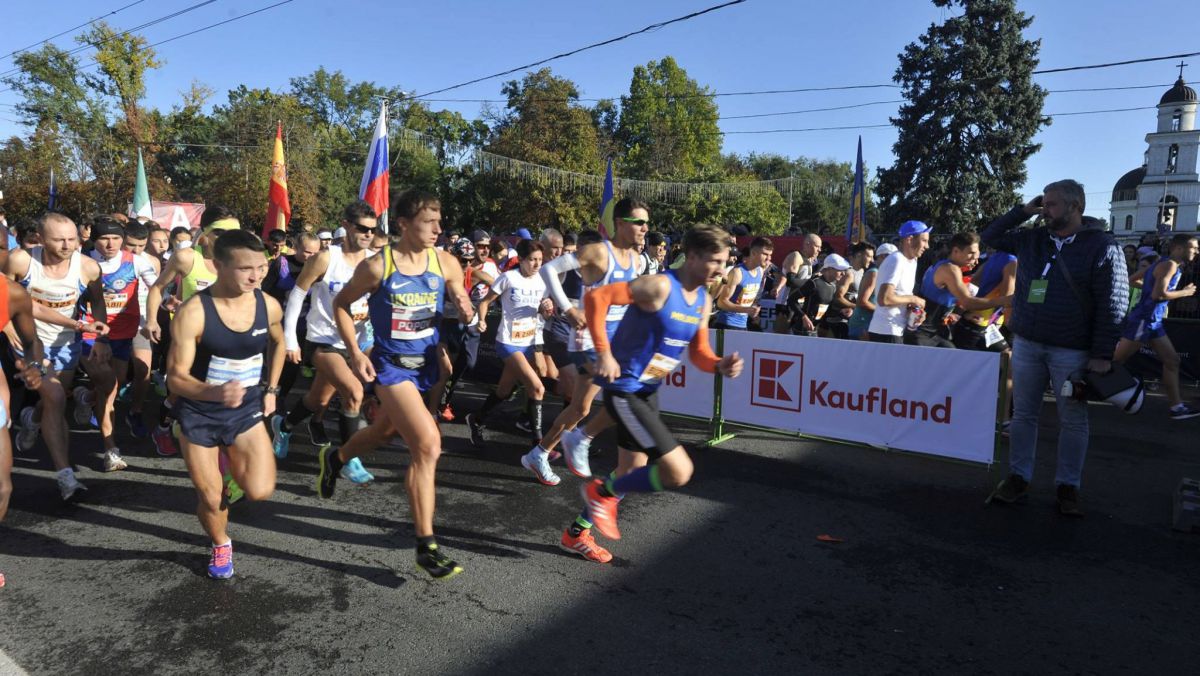 Cea mai în vârstă persoană care a alergat la Maratonul Internațional Chișinău are 85 de ani și este din Franța