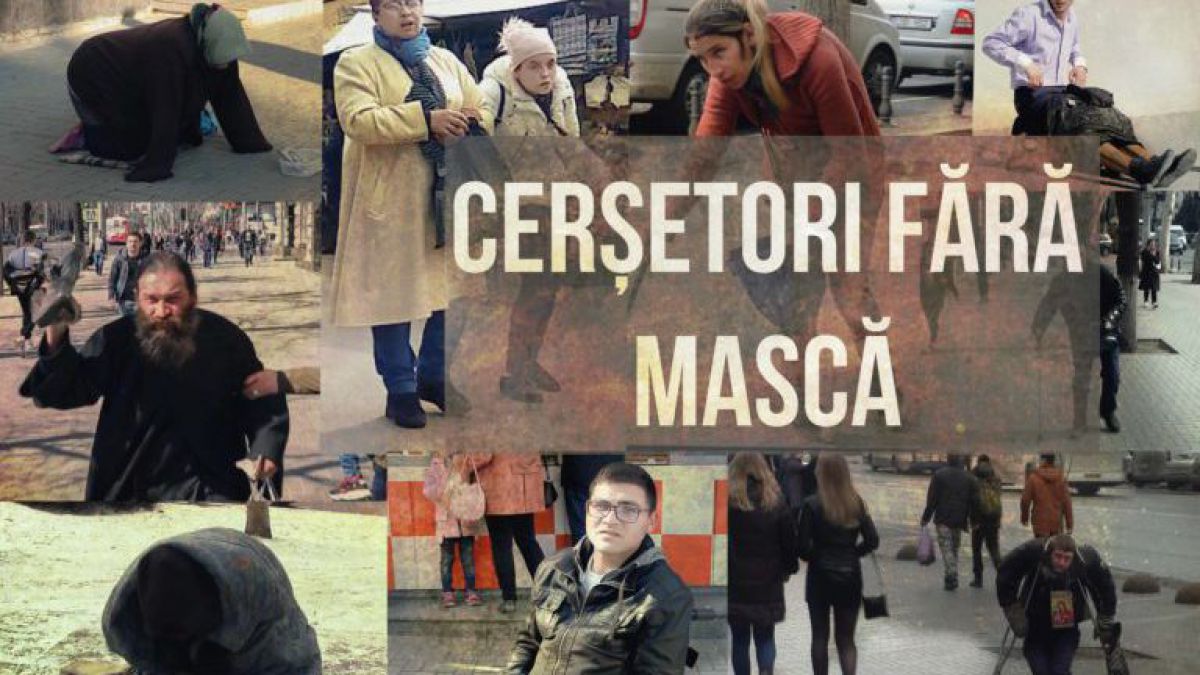 Cerșetorii fără mască. Zeci de persoane care cerșesc în Chișinău se prefac bolnave (VIDEO)