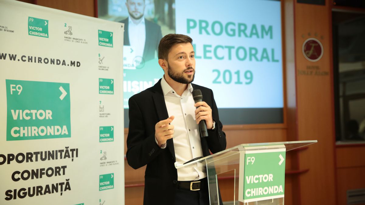 Chironda se lansează în cursa pentru șefia capitalei: Chișinăul nu trebuie să fie condus de politicieni
