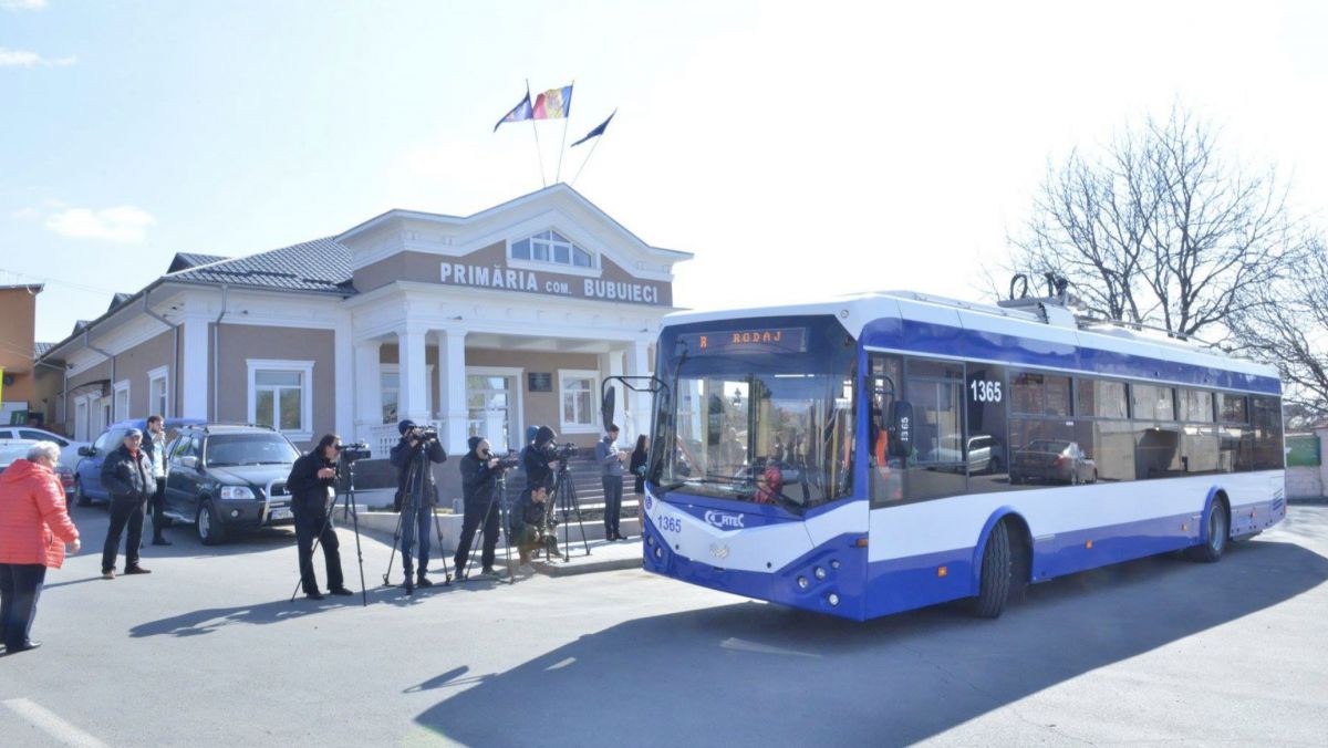 Din Bubuieci spre Chișinău cu troleibuzul: Noua rută va fi lansată peste două zile. Iată ce itinerar va avea