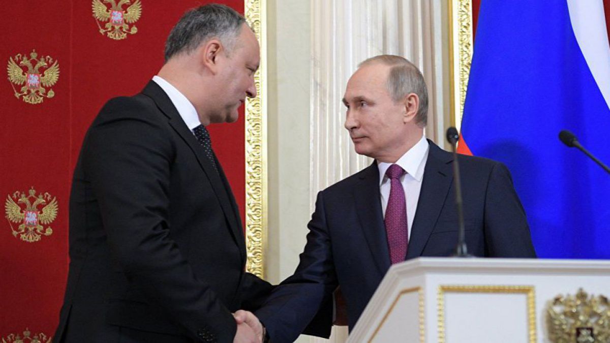 Dodon: Rusia ar putea acorda Moldovei un miliard de dolari