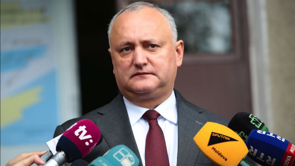 Dodon a ochit în calendar data viitoarelor alegeri prezidențiale