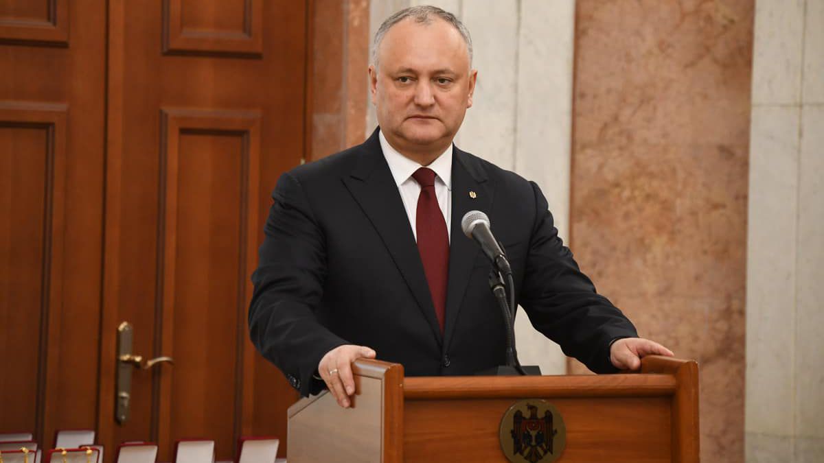 Dodon, cu un ultimatum pentru deputați: „Aveți două săptămâni să creați majoritate. Время пошло”