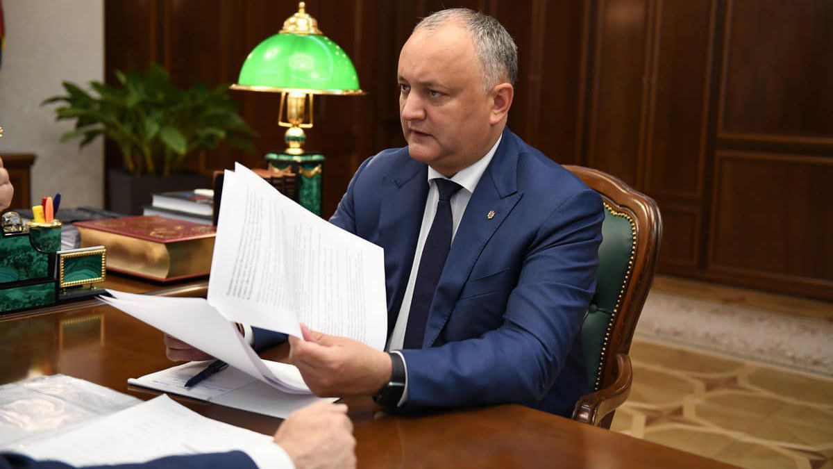 Dodon propune semnarea unui nou acord între PSRM și ACUM: „Să fie spus clar ce proiecte votăm”