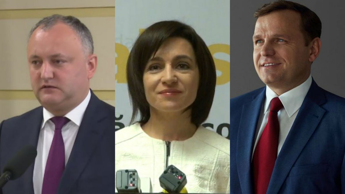 Dodon, urmat de Năstase și Sandu. Politicienii în care moldovenii au cea mai mare încredere, conform sondajului IRI
