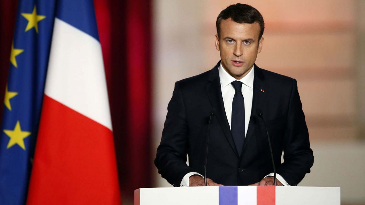 Doi bărbați au fost arestați pentru tentativa de asasinare a președintelui francez Emmanuel Macron