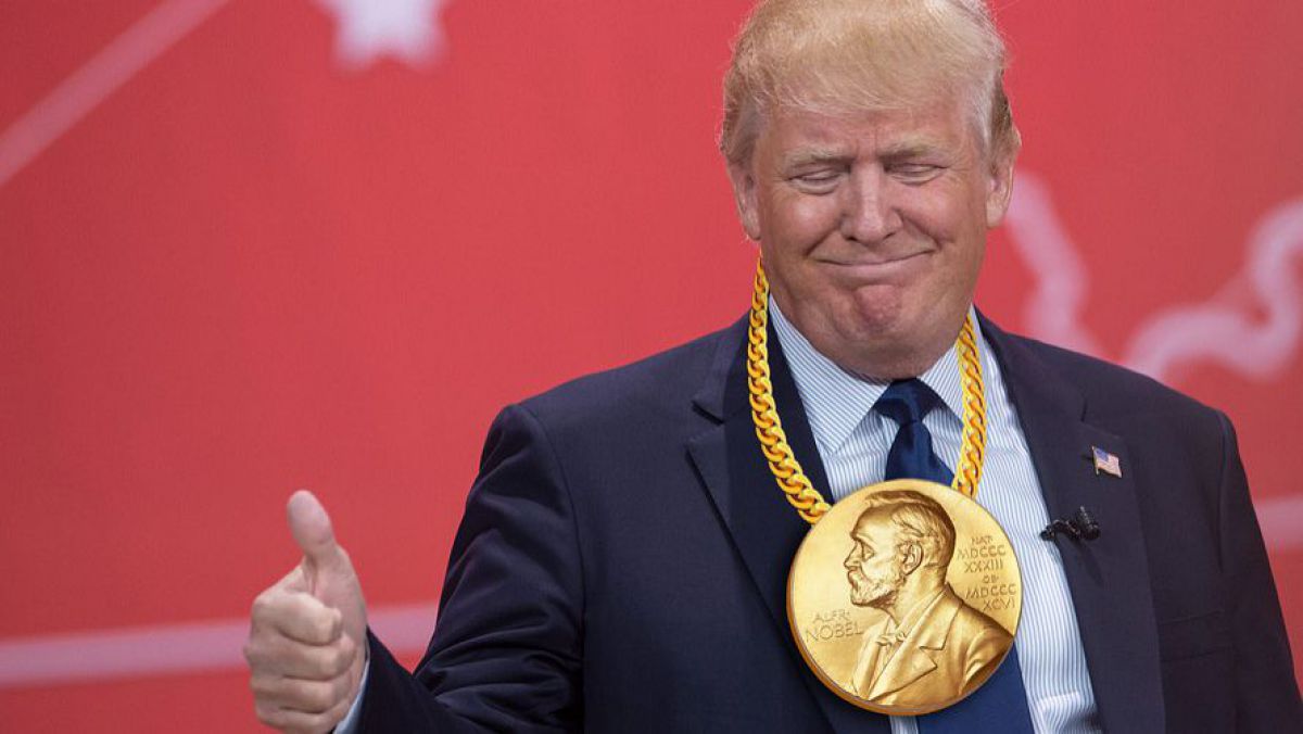 Donald Trump nu se îndoiește că el merită Nobelul pentru Pace