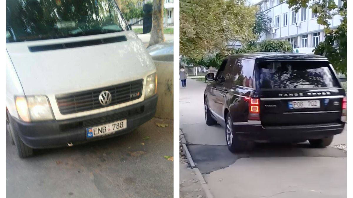 FOTO. „Mă așteptau 100 de locatari”. Pretorul sectorului Centru afirmă că a condus pe trotuar pentru că accesul pe carosabil era blocat