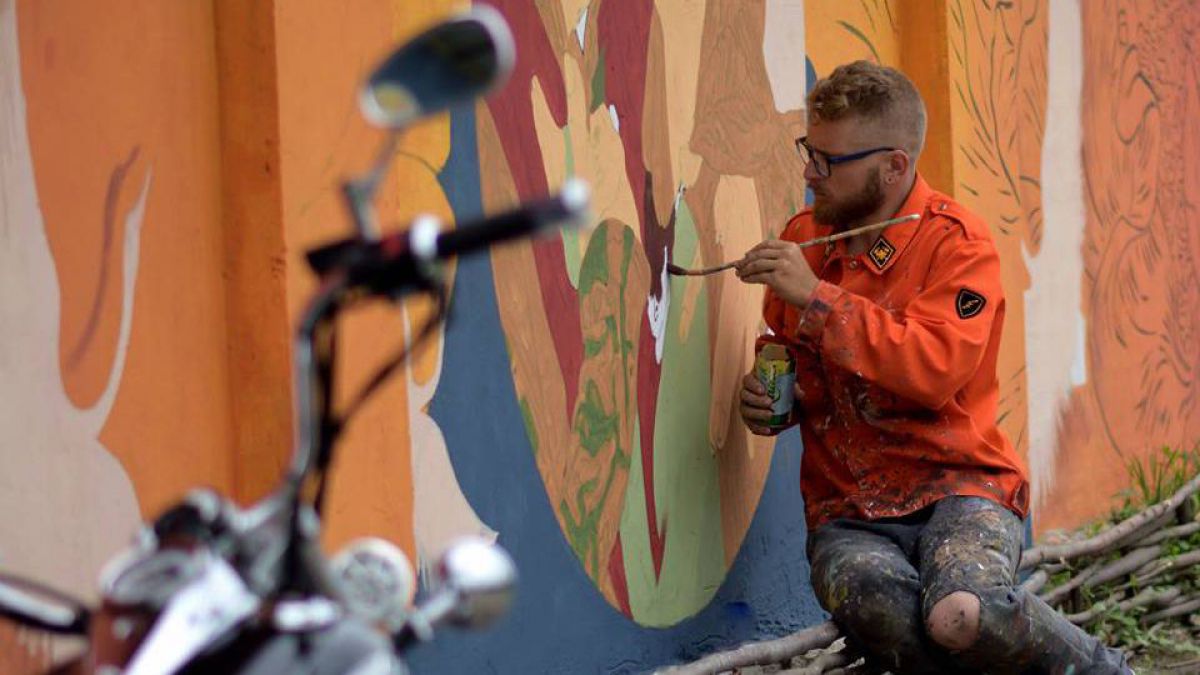 FOTO. O pictură murală imensă, cu imagini din filmul „Maria Mirabela”, va fi desenată la Soroca
