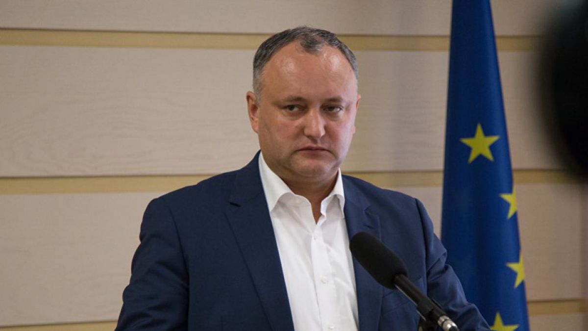 Igor Dodon: „Acceptăm provocarea Partidului Democrat”. Președintele este sigur că ideea pro-europeană va cădea și la referendum