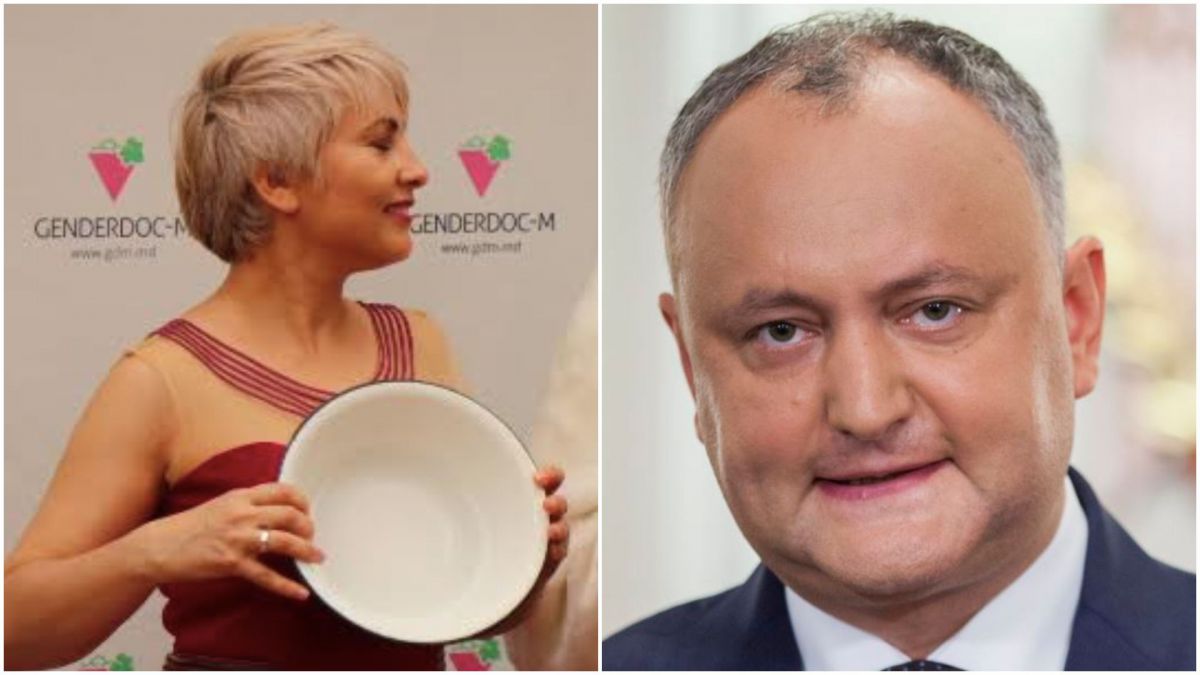 Igor Dodon, decorat cu anti-premiul „A intrat nora în blide”. Pentru ce „merite” a obținut președintele titlul