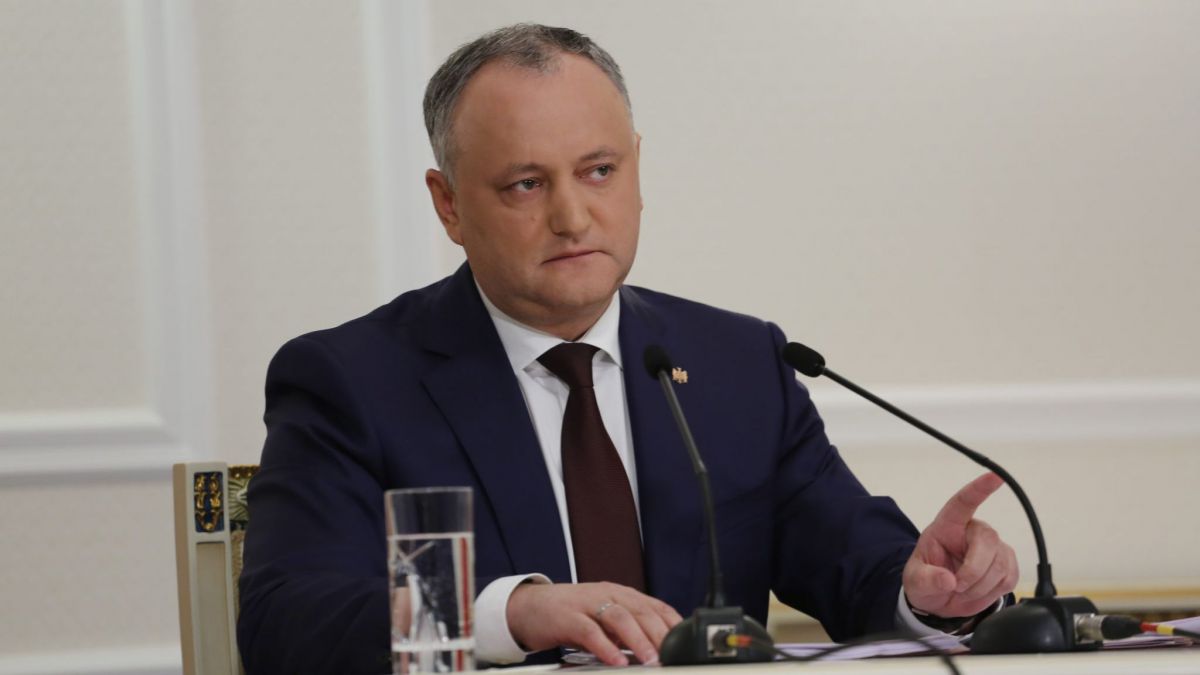 Igor Dodon, nemulțumit de activitatea MAI în contextul accidentelor rutiere în lanț din ultimele zile