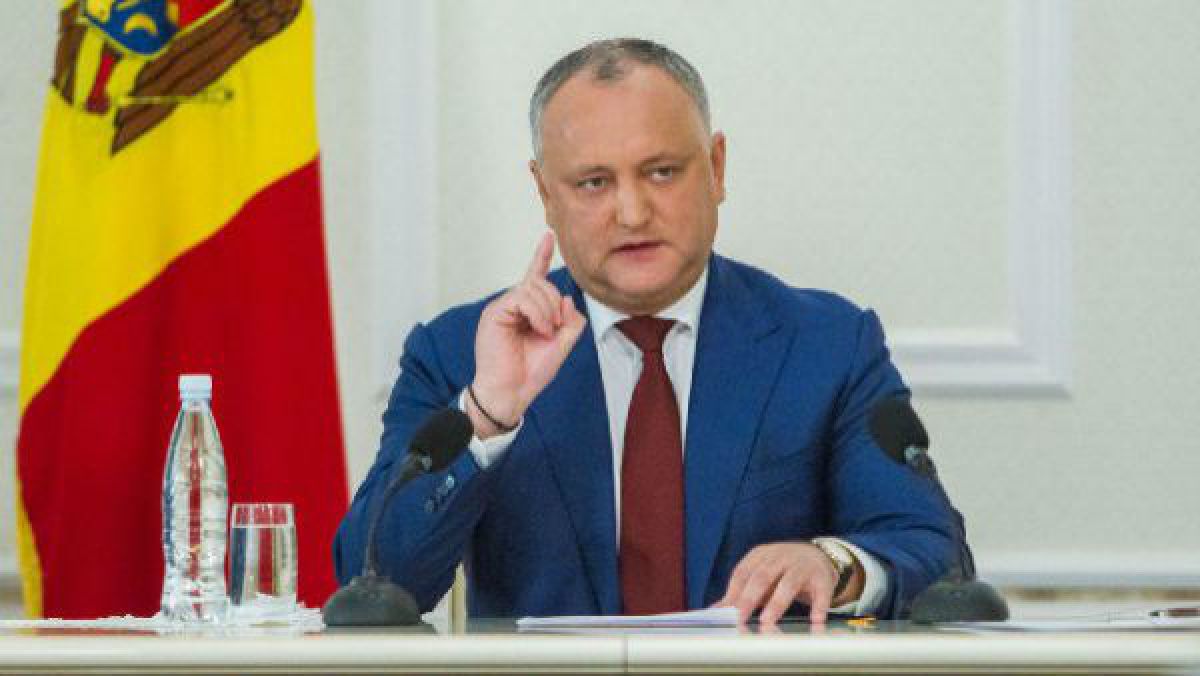 Igor Dodon nu se va implica în electorală: „Panourile din oraș sunt o campanie de promovare a instituției prezidențiale”