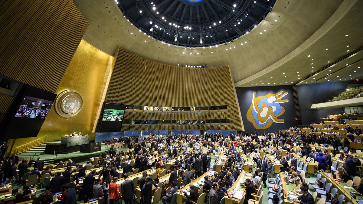 Igor Dodon susține un discurs de la tribuna Adunării Generale a ONU (LIVE)