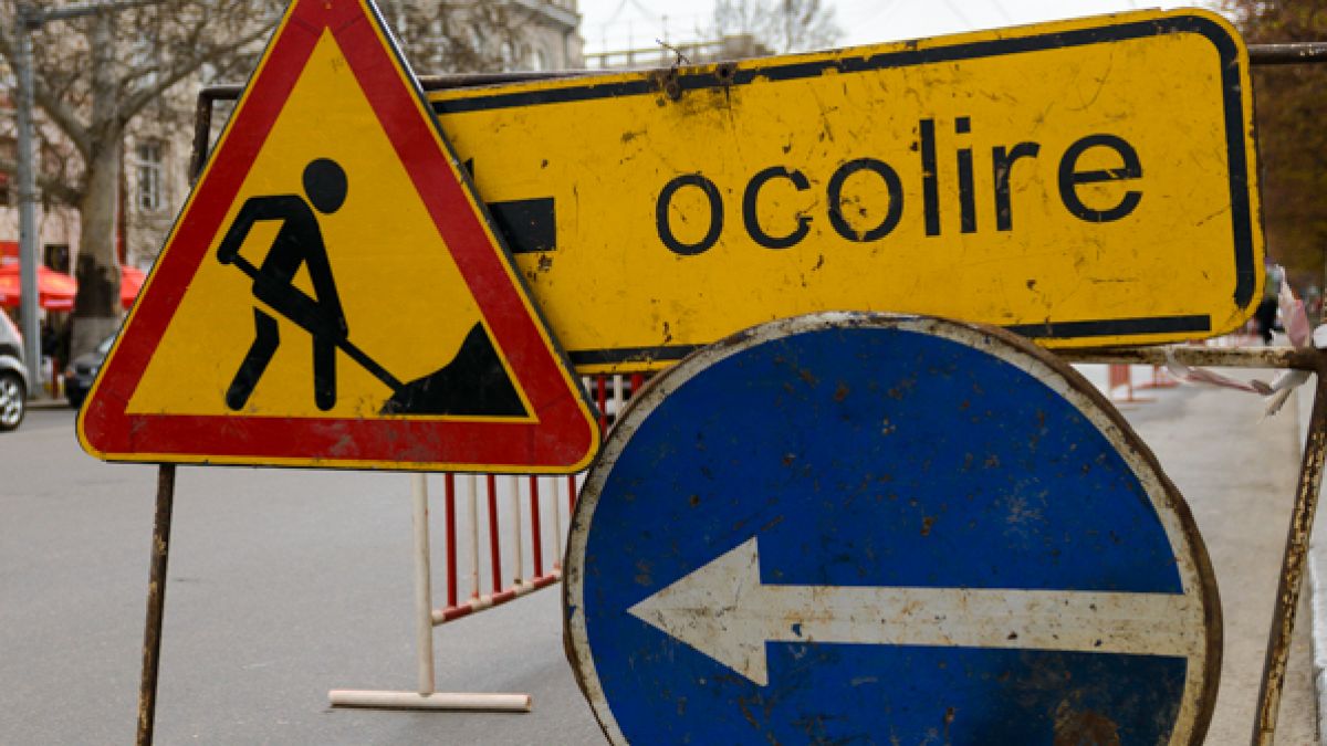 În atenția șoferilor: În zilele 2 - 4 iulie traficul rutier în perimetru sensului girator, la întersecția străzilor Ion Creangă - Alba – Iulia și Constituției va fi suspendat