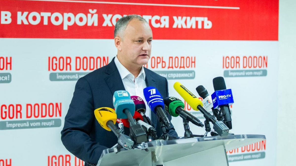 În plină campanie pentru turul doi, Dodon cere PG să deschidă dosare penale pentru „blocarea accesului la vot al cetățenilor din Transnistria”