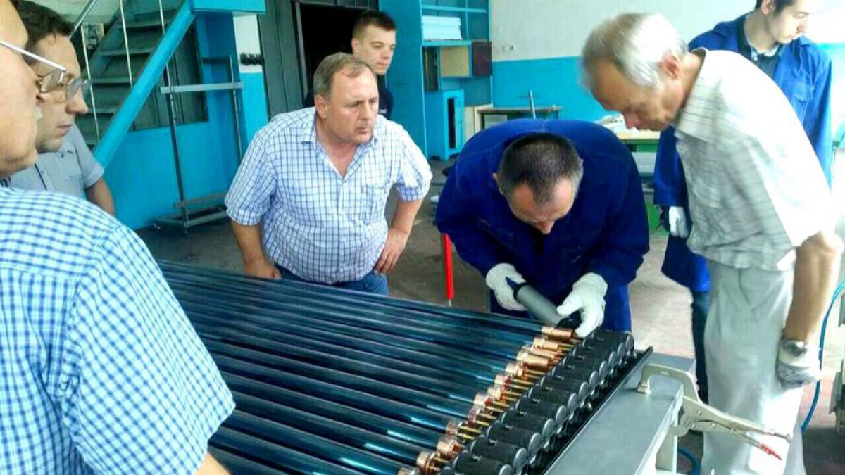 În R. Moldova a fost lansată prima linie de asamblare a colectoarelor solare