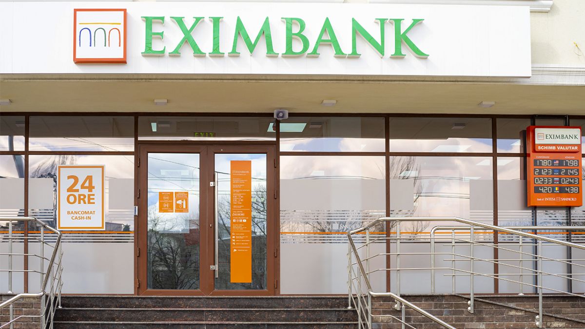 Sucursala nr. 1 a EXIMBANK își așteaptă acum clienții și partenerii în orașul Chișinău, într-un sediu nou și performant