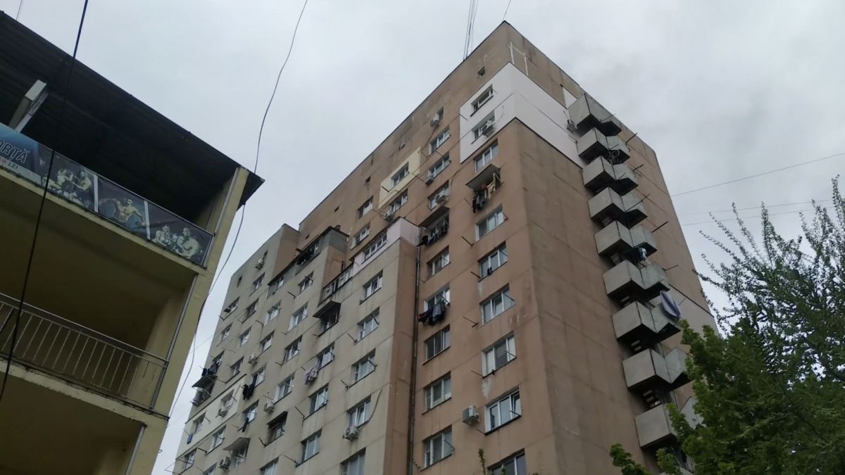 Incendiu într-un bloc de locuit din sectorul Ciocana: O debara de la etajul 16 a luat foc