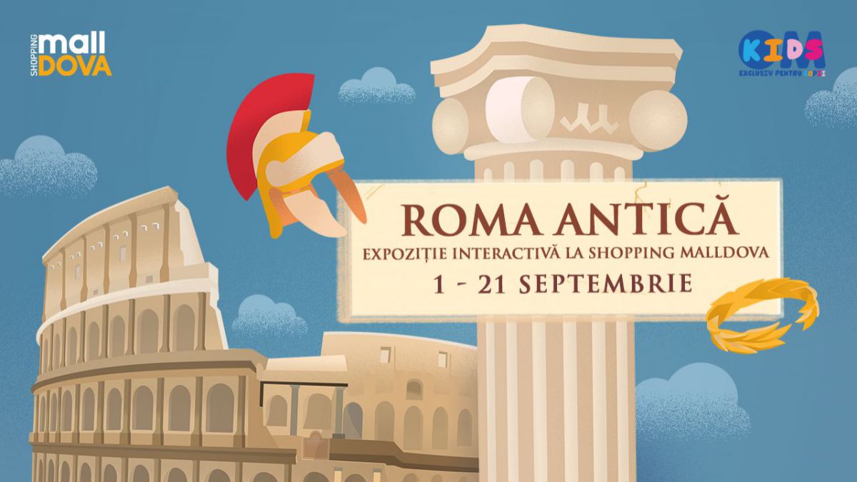 Istoria Romei Antice povestită copiilor. Unde în Chișinău învățătura și distracția sunt pe o undă