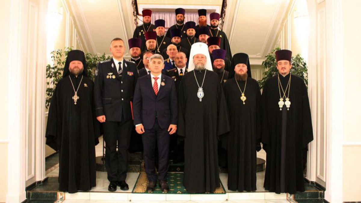 Jizdan și Mitropolitul Vladimir au semnat un acord de colaborare ca „să contribuie la educația moral-spirituală” a angajaților MAI
