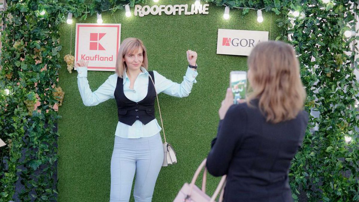 Kaufland Moldova, pentru a treia oară pe acoperișul #ROOFOFFLINE2019 „Cool Multinationals”