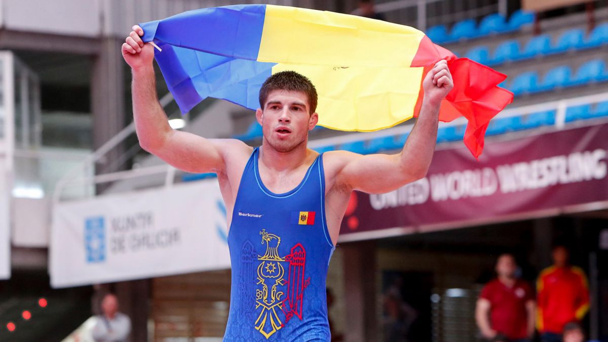Luptătorul moldovean Vasile Diacon s-a calificat în finala Campionatului Mondial de tineret din Estonia