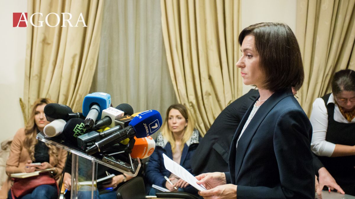 Maia Sandu, la Forumul media: Imperiul lui Plahotniuc se năruie, dar se întărește altul. Vicol: Politicul vrea să intervină în activitatea CA