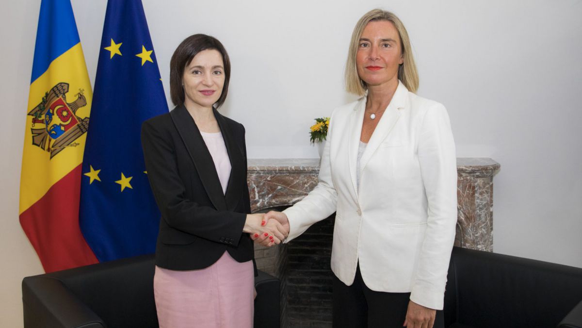 Mogherini, după întâlnirea cu Sandu: „Vă vom susține chiar mai mult decât anterior”. Când vor veni următoarele două tranșe din asistența macrofinanciară