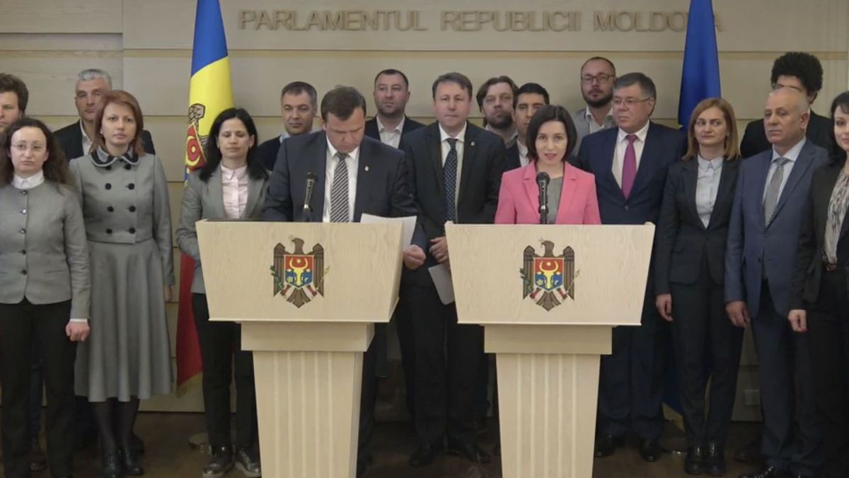 ACUM îi propune pe Năstase și Sandu la funcțiile de președinte al Parlamentului și prim-ministru (VIDEO)