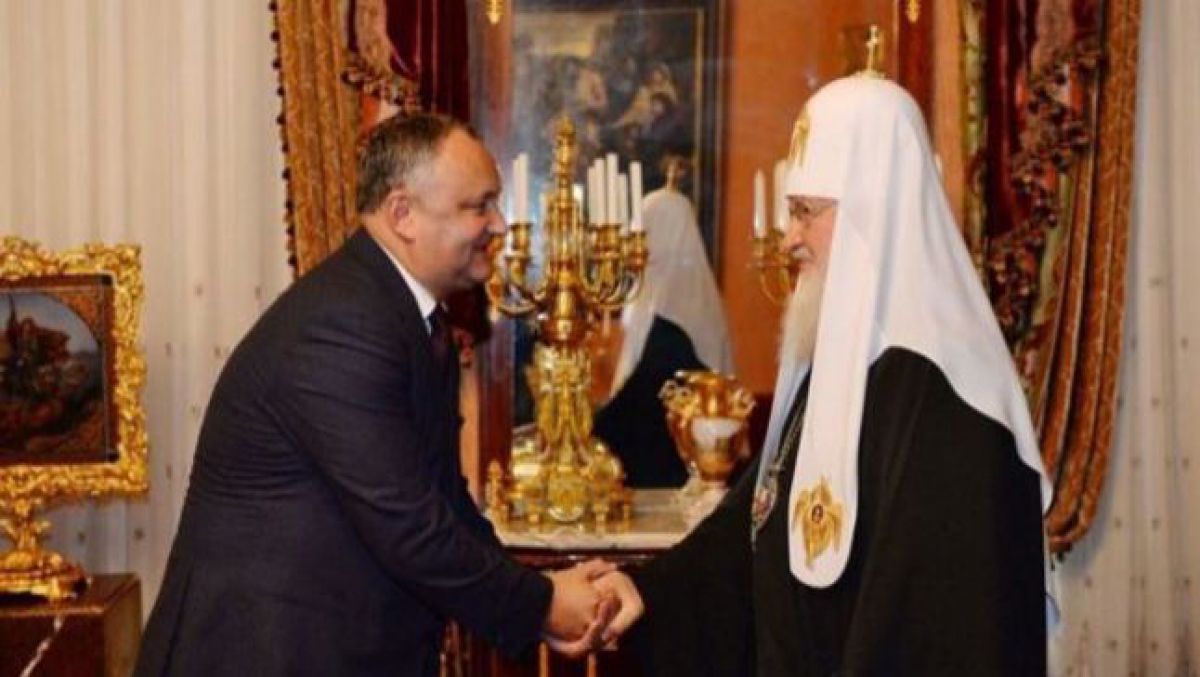 Patriarhul Kiril se va întâlni doar cu Igor Dodon. Andrian Candu: „Noi nu vom avea nicio întrevedere oficială”