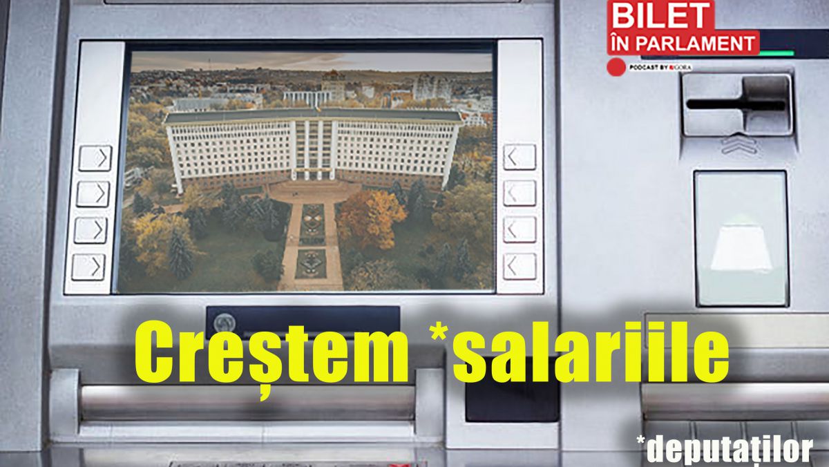 Podcastul „Bilet în Parlament” cu un invitat deputat: De vorbă despre majorarea salariului său și de ce lefurile aleșilor „s-au votat cu ochii închiși”