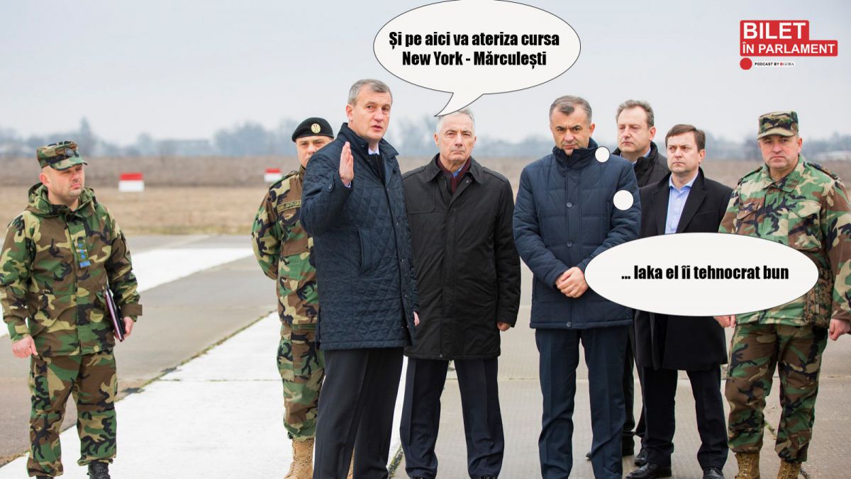 Podcastul „Bilet în Parlament”: Cu sapa la avioane sau de ce îi trebuie R. Moldova al doilea aeroport