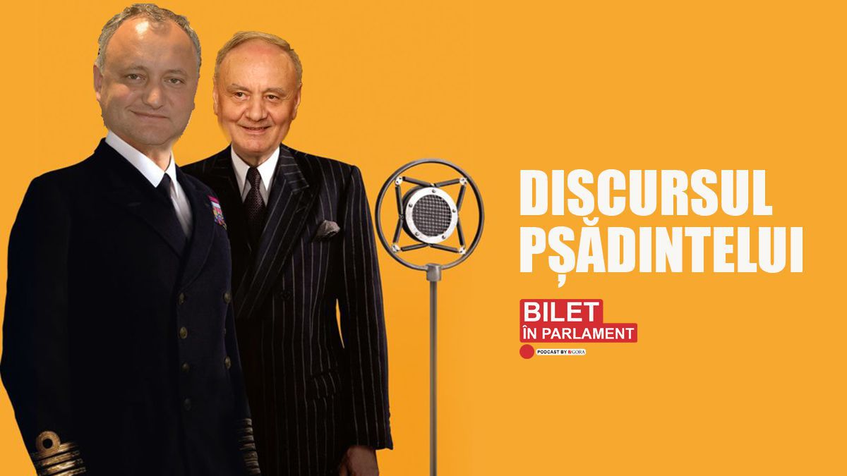 Podcastul „Bilet în Parlament”. Și acum, și opt ani în urmă - tot promisiuni despre reforma justiției. Discursurile lui Dodon și Timofti la APCE