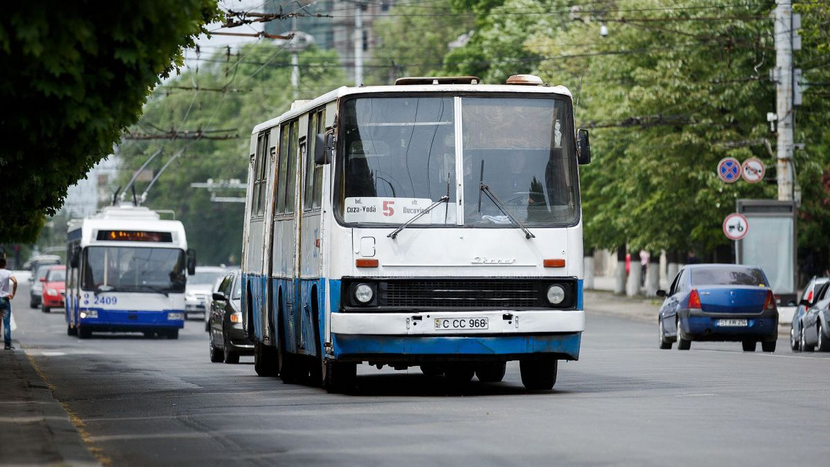 Primăria anunță schimbări în rețeaua de transport public din Chișinău