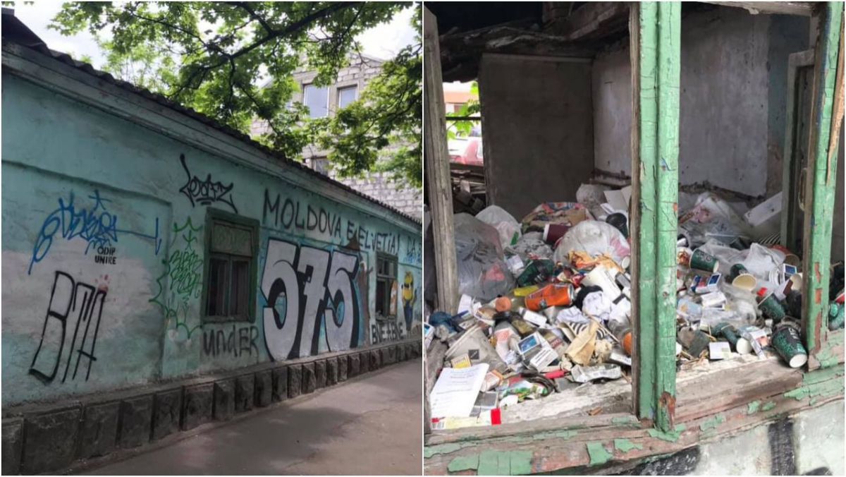 Proprietarul clădirii transformate în gunoiște, în centrul istoric al Capitalei, va fi pedepsit. Acesta riscă o amendă de 9.000 de lei
