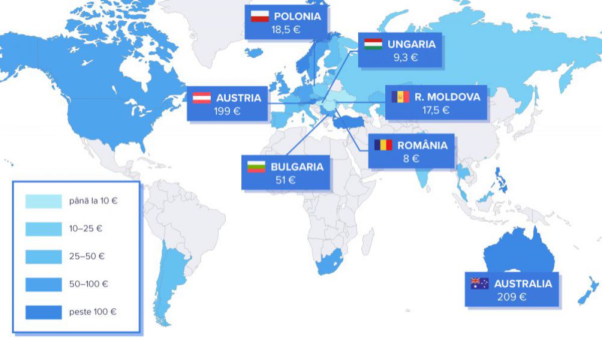 Moldova, în TOP țări cu cel mai ieftin Internet din lume | AGORA