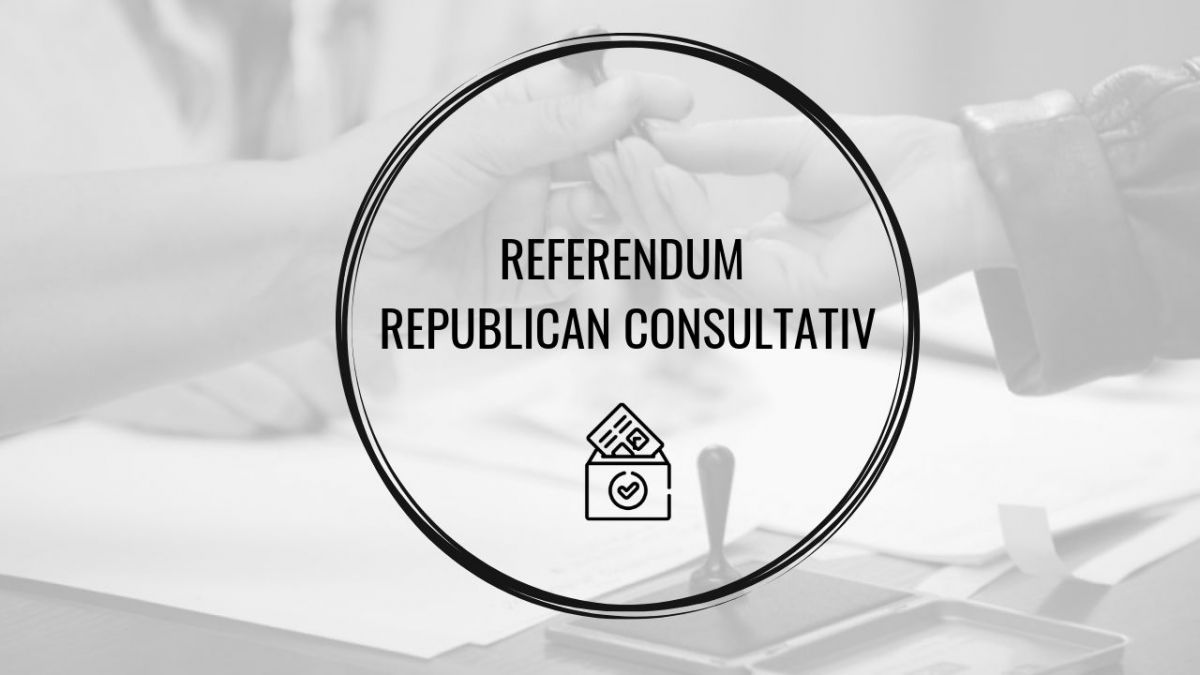 Referendumul consultativ a trecut de pragul de validare: Majoritatea alegătorilor a ales opțiunea „PENTRU” la ambele întrebări