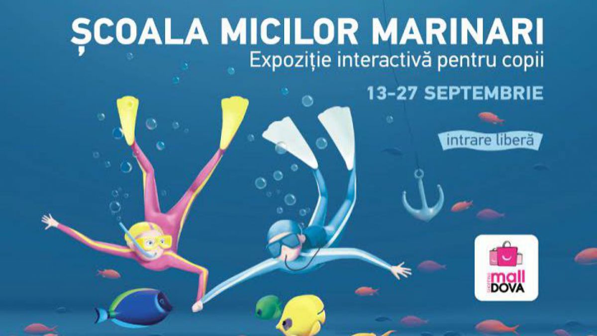 Școala micilor marinari la Shopping MallDova