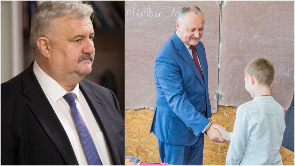Șeful de la Educație critică vizita lui Dodon la o școală: „Gesturi sfidătoare la adresa întregii societăți”