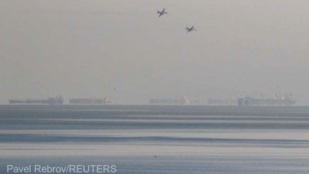 Ucraina acuză Rusia că a capturat trei dintre navele sale în Marea Neagră