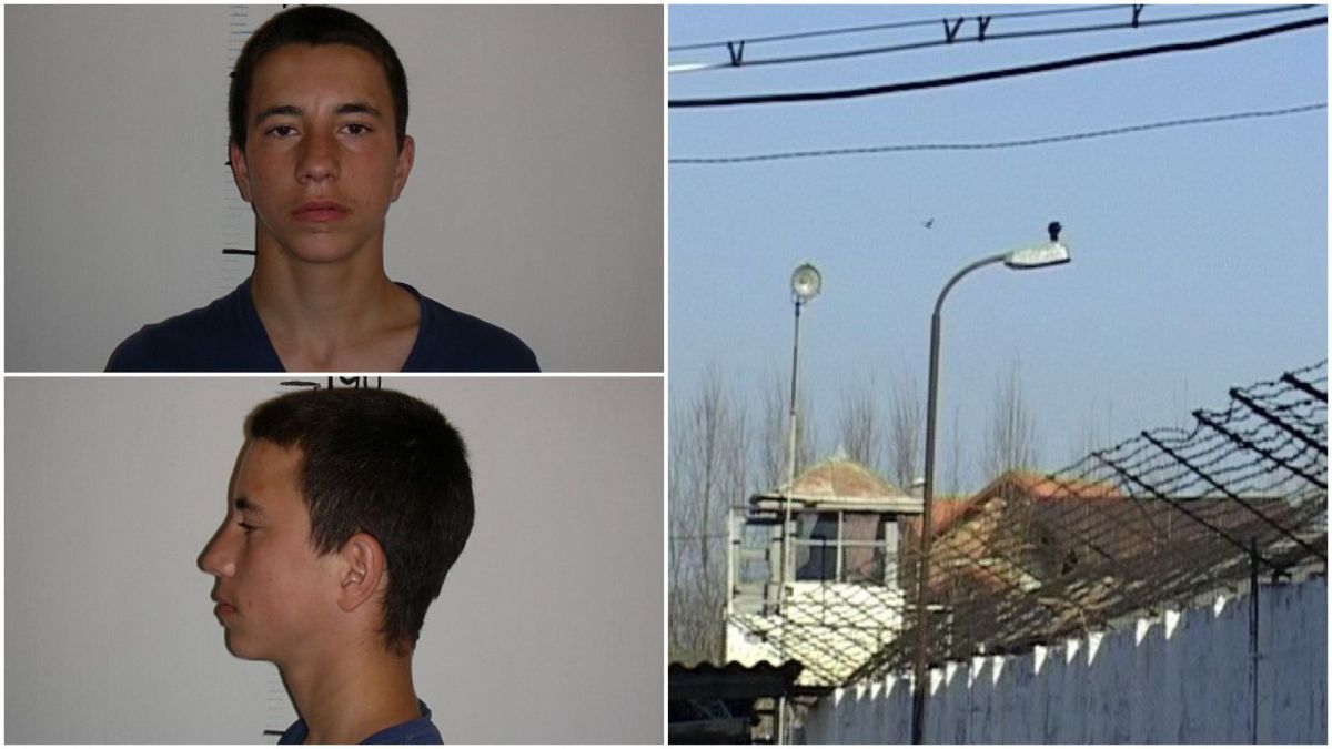 Un minor a reușit să evadeze din închisoare. A fost dat în căutare